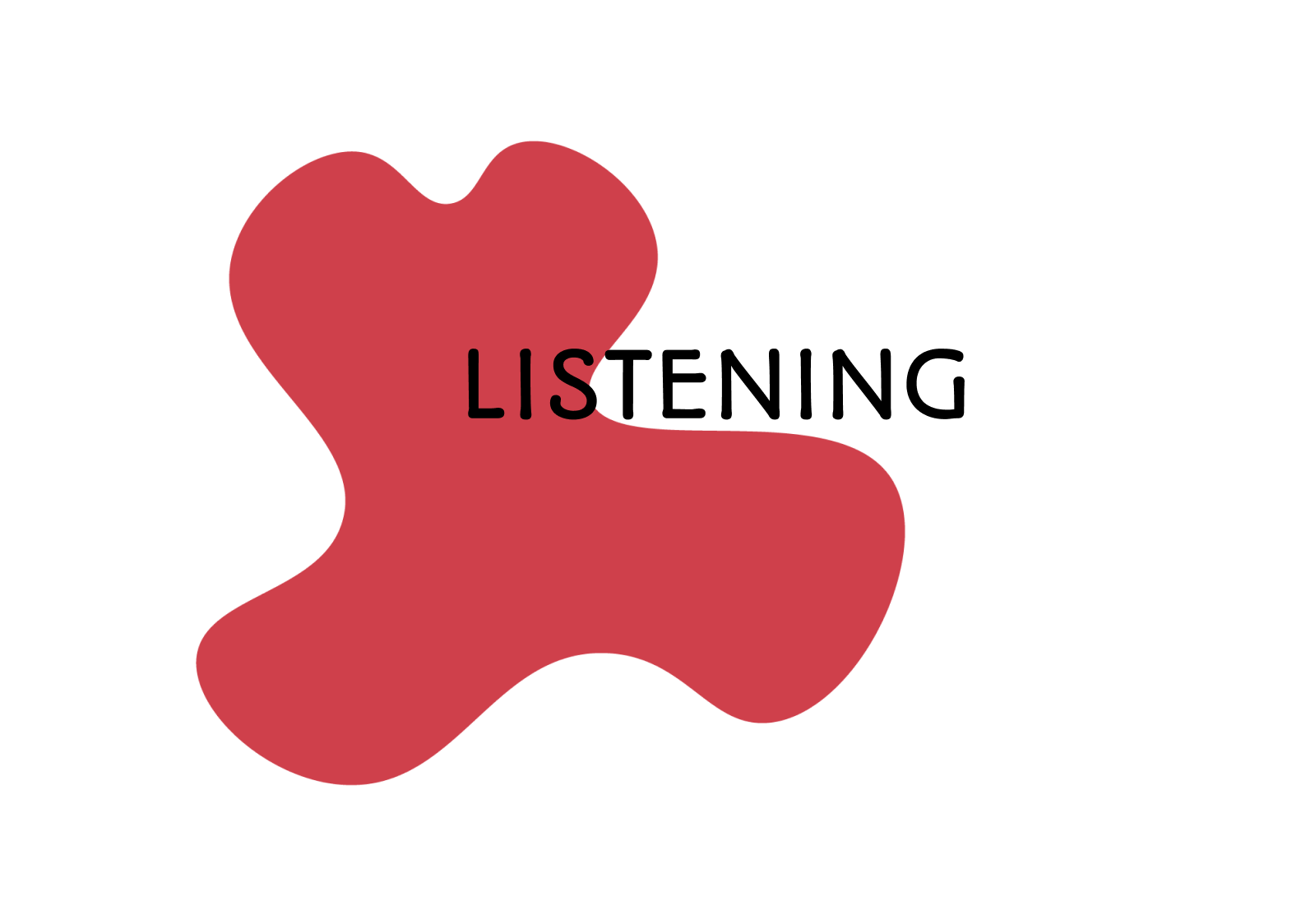 logo listening dessiné par Awa Sane développeur web front-end et web designer à Bordeaux